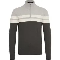 Blend Pull-over 'Naresh' anthracite / pierre / blanc