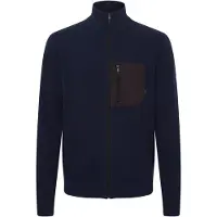 Indicode Vestes en maille 'Medan' bleu marine / bronze