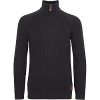 !Solid Pull-over 'Xenox' marron / gris