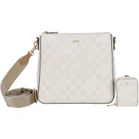 JOOP! Sac à bandoulière 'Cortina Piazza Jasmina' mastic / beige clair / beige foncé
