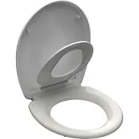 Schutte WC-Bril 82940 FAMILY WHITE - Duroplast - Soft Close - Snap - Siège enfant intégré - Laqué - Blanc
