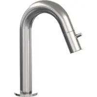 Brauer Brushed Edition Robinet de lavabo - posé - saillie 12,1 cm - inox brossé 5-NG-320