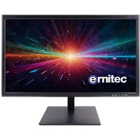 Ernitec Moniteur de surveillance 22" pour (1920 x 1080 pixels, 22"), Moniteur, Noir