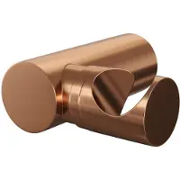 Brauer Copper Edition Support mural - support de douchette - PVD - cuivre brossé 5-GK-043