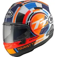 Arai Rx-7v Evo Isle Of Man 2025 Full Face Helmet Multicolore S