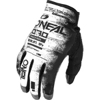 O'Neal Mayhem Scarz Uni Gants MX Noir/Blanc S unisex