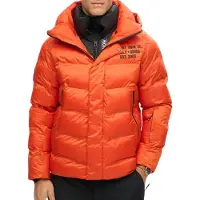 Superdry Homme Doudoune de ski Sport Orange Taille: Xxl