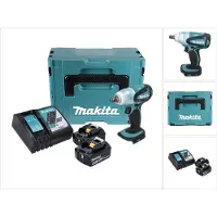 Makita DTW 251 RGJ Clé à choc sans fil 18 V 230 Nm 1/2'' + 2x batterie 6,0 Ah + chargeur + Makpac