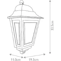 ELSTEAD Luminaires d'extérieur , Deco Lane, dimmable, Beige, Terrasse, Aluminium, Marin