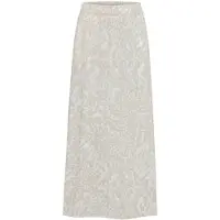 Fransa Jupe 'Maddie' beige / blanc