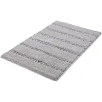 Kleine wolke Tapis de bain Monrovia 60x60 cm Gris