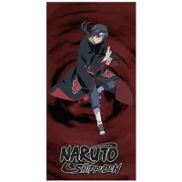 Cerdá Serviette - Educa Borras - Naruto Shippuden - Microfibre - Rouge - Lavable