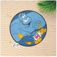 Cerda Group Aladdin Disney Round Towel Bleu Homme