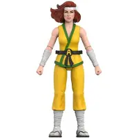 Super7 Teenage Mutant Ninja Turtles Ultimates Action Ninja April Figure 18 Cm Jaune