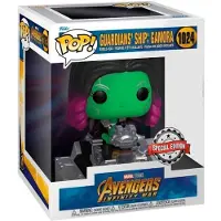 Funko POP! Figurine POP Marvel Avengers Infinity War Le vaisseau des Gardiens Gamora Exclusif