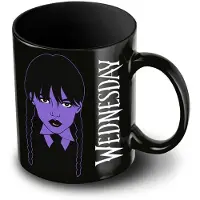 KARACTERMANIA Tasse - Mercredi Braid - Noir - Taille Unique