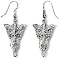 Le Seigneur Des Anneaux Boucles d'oreilles de - L'Étoile Du Soir d'Arwen - pour Unisexe - couleur argent - Taille Standard