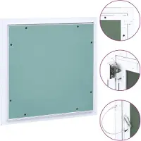 vidaXL Trappe de visite avec cadre en aluminium et insert GK 200x200 mm
