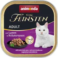 Animonda Vom Feinsten Lot Adult 32 x 100 g pour chat - agneau