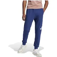 Adidas Pantalon de sport 'ESSENTIALS BIG LOGO FRENCH TERRY' bleu outremer / blanc