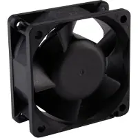 Wallair Ventilateur axial basse tension (40 mm, 1x), Ventilateur PC, Noir