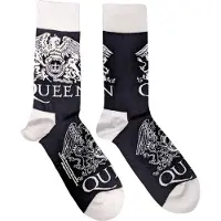 Queen Chaussettes White Crests Navy Blue 40-45