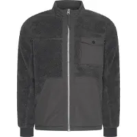 Mario Russo Teddy Jacket Stockholm - Veste homme - Manteau d'hiver homme - Gilet homme - Anthracite - L