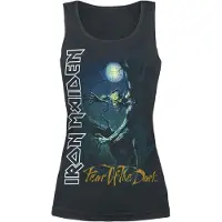 Iron Maiden Top de - Fear Of The Dark - S - XL - pour Femme - noir - Taille S