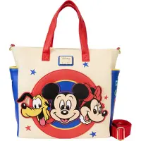 Loungefly Plecak i torba zakupowa Disney by z Mikiem i Przyjaciómi