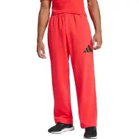 Adidas Pantalon de sport 'Essentials' rouge / noir