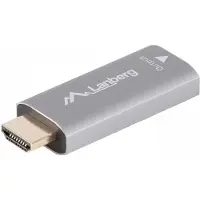 Lanberg 4k Displayport Hdmi Adapter Argenté
