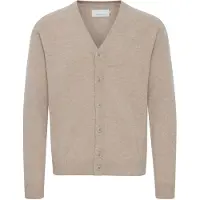 Casual Friday Vestes en maille 'Karl' beige chiné
