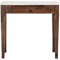 Bloomingville Table console Hauge marron