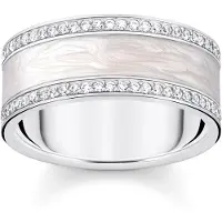 Thomas Sabo - TR2446-041-14-56 - Bague - Femmes - 925er Argent - taille de la bague 56