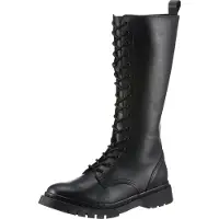 Tamaris Bottes à lacets noir