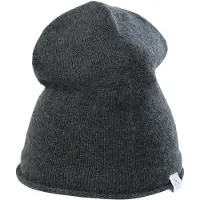 CASH-MERE.CH Bonnet gris foncé