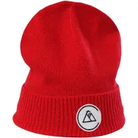CASH-MERE.CH Bonnet rouge / noir / blanc