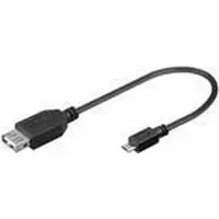 Microconnect USBABMICRO2 0.2m USB A Micro-USB B Schwarz Câble USB (USBABMICRO2)