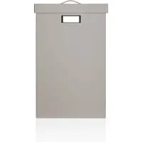 DECOR WALTHER Panier à Linge Decor Walther Brownie WB Avec Couvercle Taupe