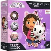 Gabby's Dollhouse Puzzle en bois 50 La poupée de Gabby