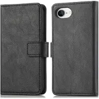 IMoshion Étui de télephone portefeuille de luxe Apple iPhone 17e / 16e - Noir