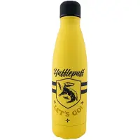 Cinereplicas Harry Potter - Bouteille Isotherme Hufflepuff Let's Go