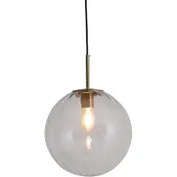 Light & Living - suspension - Magdala - transparent - verre - Ø 30cm - E27 - 2957263