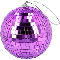 Boland Discokugel Spiegelball lila Ø 15 cm