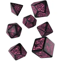 Q-workshop SCTR3P - Appel de Cthulhu 7ème édition, jeu de dés, noir & magenta