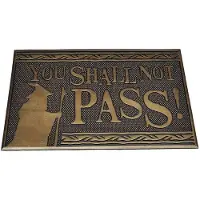 Le Seigneur Des Anneaux Paillasson de - You Shall Not Pass - pour Indifférent - multicolore - Taille Standard