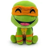 Youtooz Ninja Turtles Michelangelo Sitting Teddy 23 Cm Vert Enfants