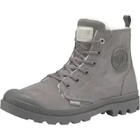 Palladium Bottes à lacets 'Pampa' gris / gris foncé