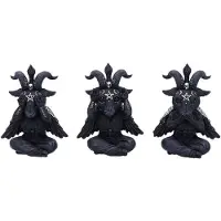 Nemesis Now Figurines Cult Cuties : Les Trois Sages Baphoboo 13 Cm