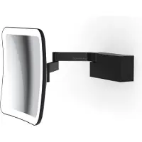 DECOR WALTHER Miroir de Maquillage Decor Walther VISION S Wall Mounted Black Matt